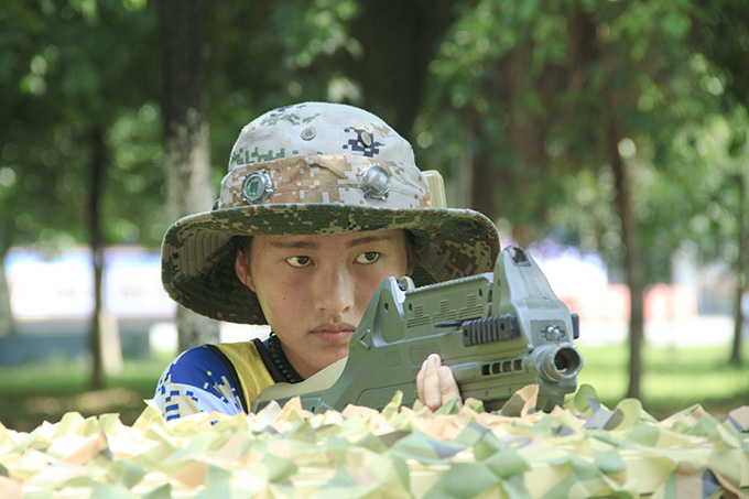 當(dāng)校園真人CS遇到里約奧運，帥到根本沒朋友
