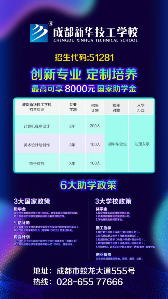 四川新華互聯(lián)網(wǎng)科技校園開(kāi)放日 感受家門(mén)口的好學(xué)校 
