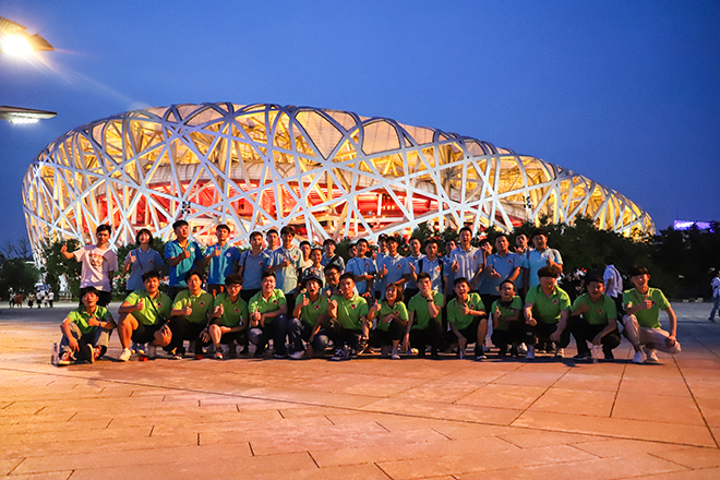 新華學(xué)子與中科院的完美相遇