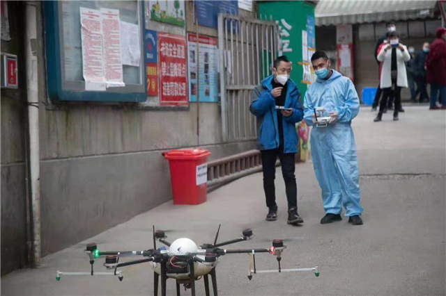 無(wú)人機(jī)在抗疫中的應(yīng)用
